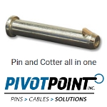 What's a SLIC Pin&reg;? Pin and cotter all in one!