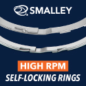 Reach higher RPM with self-locking rings